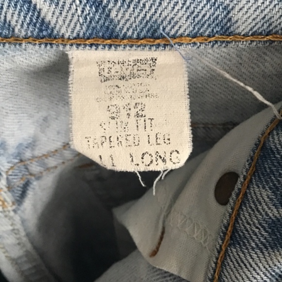 usa 1995 🇺🇸orange tab highest waist vintage levis - Picture 10 of 13